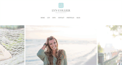 Desktop Screenshot of lyncollierphotography.com